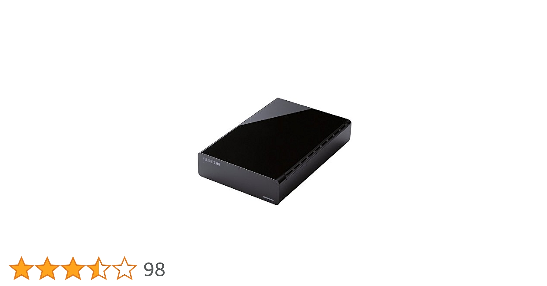 Amazon | ELD-ERT020UBK(ブラック) 外付けHDD 2TB USB3.0/2.0